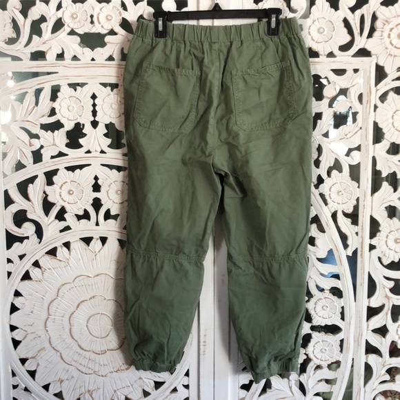 Free People Women's Cadet Pull on Jogger Pants Green Size Small